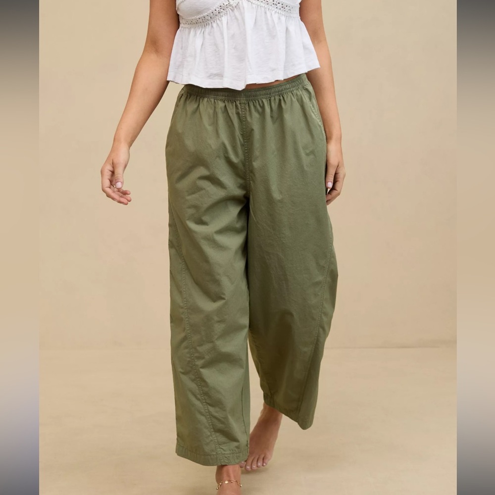 Aerie It's Poplin Beach Pant